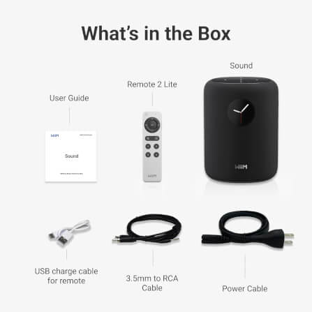 ลำโพงบลูทูธไร้สาย WIIM : SOUND (BLACK)_5